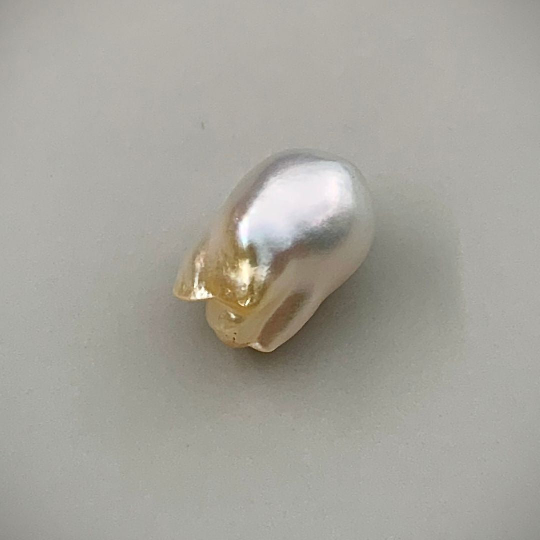 Natural Keshi Pearl – 13.21 Carats | Baroque Freeform | SKU: LSOOBF4KP0ASG0006 | Astrogems India