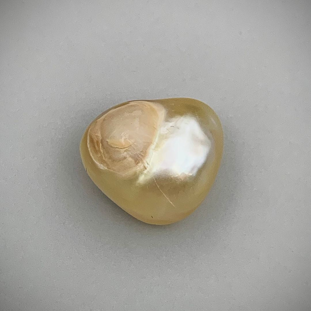 Natural Keshi Pearl – 12.33 Carats | Unique Irregular Shaped Pearl | Astrogems India | SKU: LSOOAH5KP0ASG0001