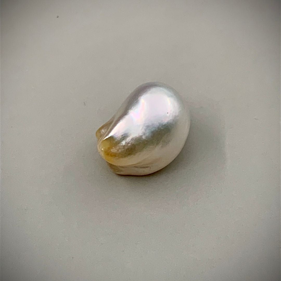 Natural Keshi Pearl – 13.21 Carats | Baroque Freeform | SKU: LSOOBF4KP0ASG0006 | Astrogems India