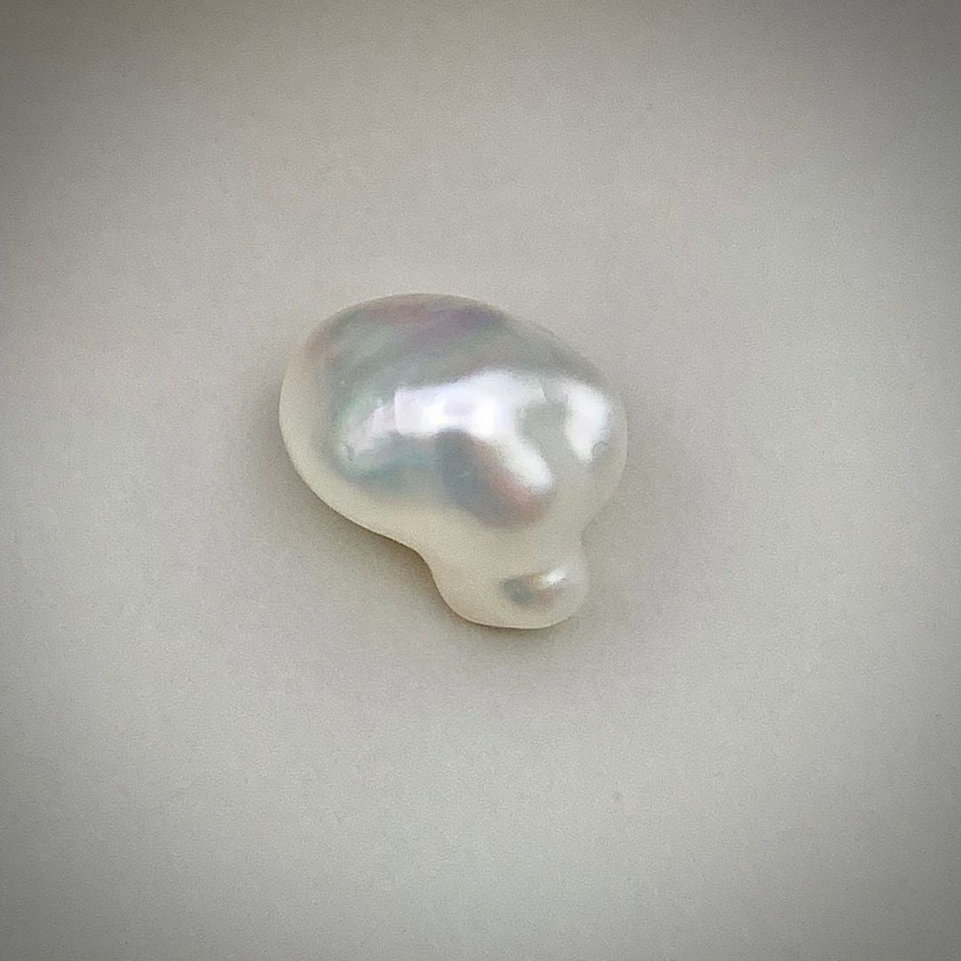 Natural Keshi Pearl – 11.08 Carats | Baroque Freeform Pearl | Astrogems India | SKU: LSOOAF6KP0ASG0004