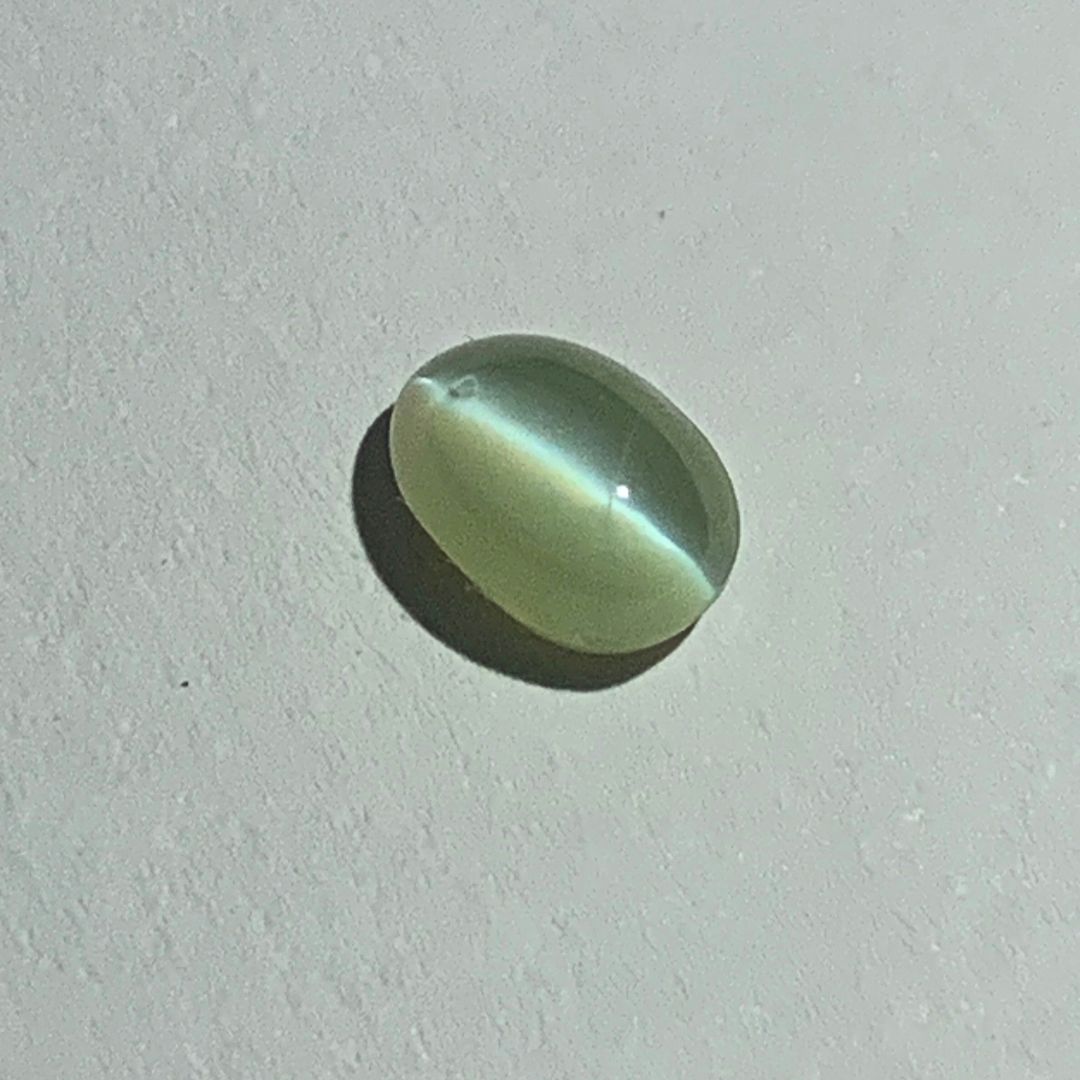 Natural Cat's Eye Chrysoberyl – 2.26 Carat (Certified, Untreated) | Astrogems India