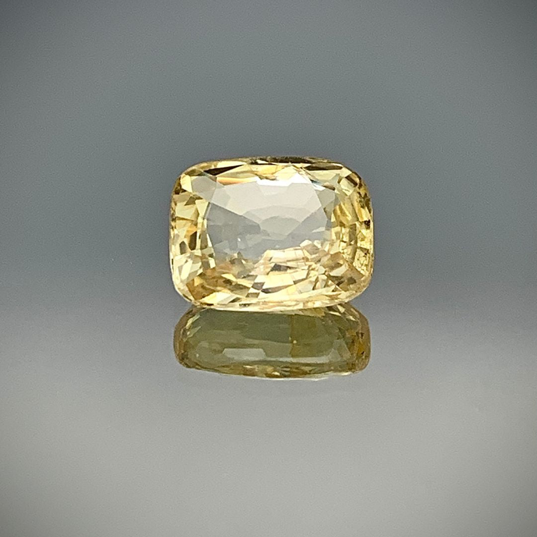 Natural Yellow Sapphire – 3.05 Carat (Certified) | Astrogems India