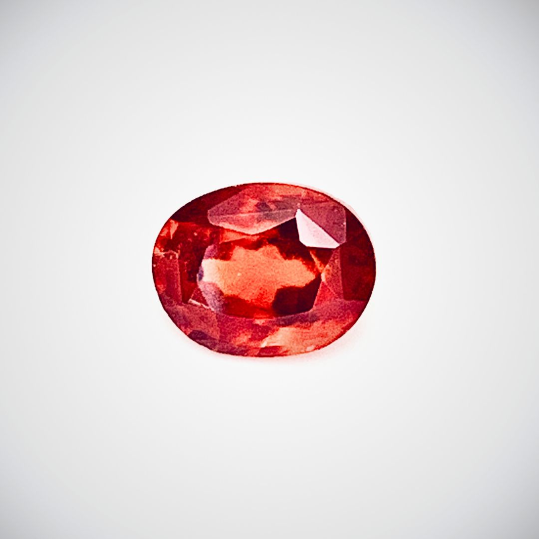 Natural Hessonite Gemstone – 6.54 Carats | Certified Gomed for Astrological Use