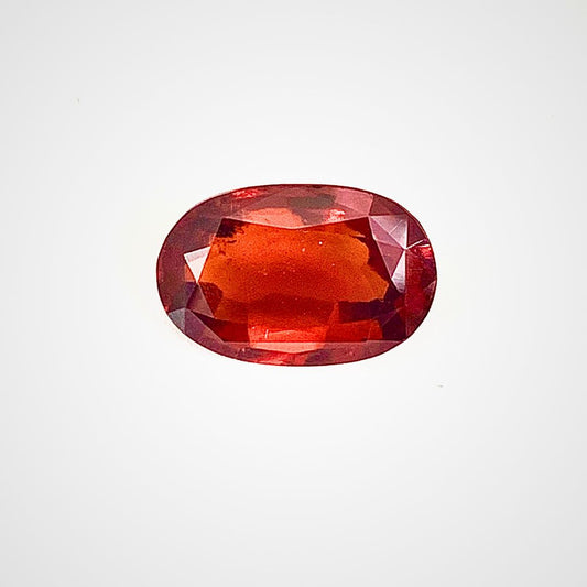 Natural Hessonite Gemstone – 8.39 Carats | Certified Astrological Gomed | SKU: LSOOE0HS0ASG0010