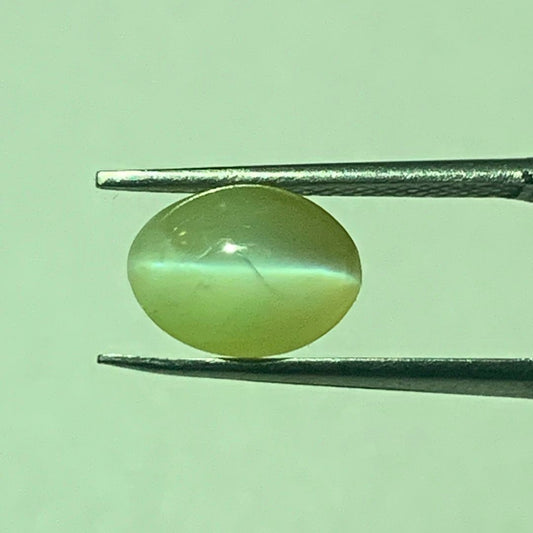 Natural Cat's Eye Chrysoberyl – 2.48 Carat (Certified, Untreated) | Astrogems India