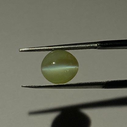Natural Cat's Eye Chrysoberyl – 2.01 Carat (Certified, Untreated) | Astrogems India