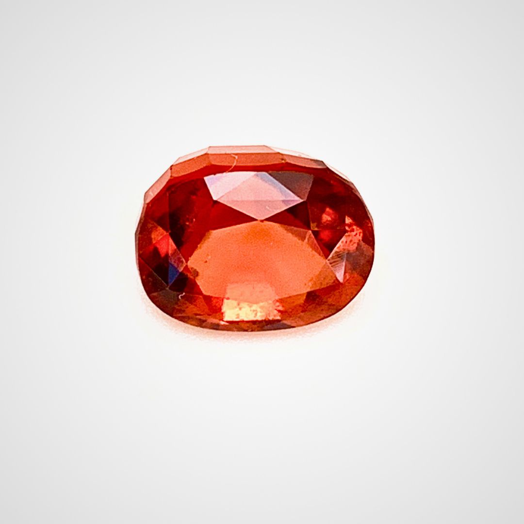 Natural Hessonite Gemstone – 8.4 Carats | Certified Loose Gomed by Astrogems India