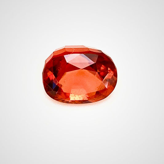 Natural Hessonite Gemstone – 8.4 Carats | Certified Loose Gomed by Astrogems India