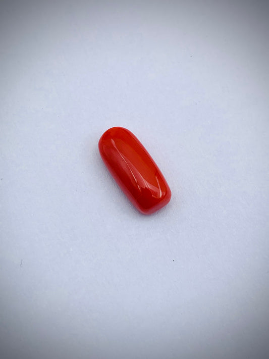 Natural Coral – 6.99 Carats | Oval Cabochon | SKU: LSOOD9CL0ASG0002 | Astrogems India