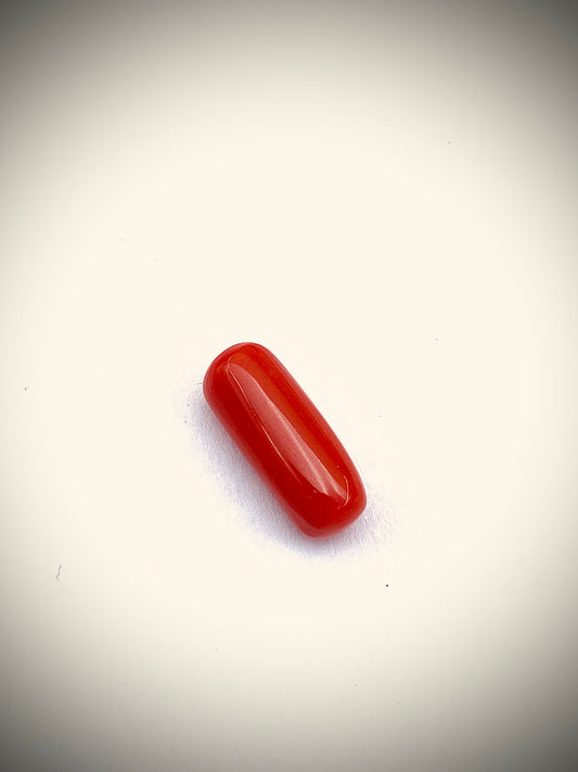 Natural Coral – 6.96 Carats | Oval Cabochon | SKU: LSOOD9CL0ASG0003 | Astrogems India